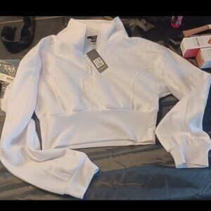 Forever 21 Half zip pullover sweater.